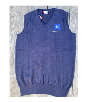 Pullover V-Neck, Blue