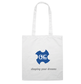 OSG Cotton carrier bag white