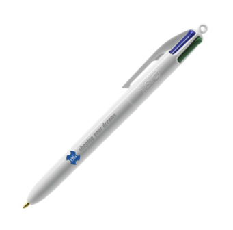 BIC 4 kleuren basis balpen