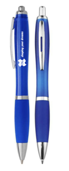 Budgetpen blauw